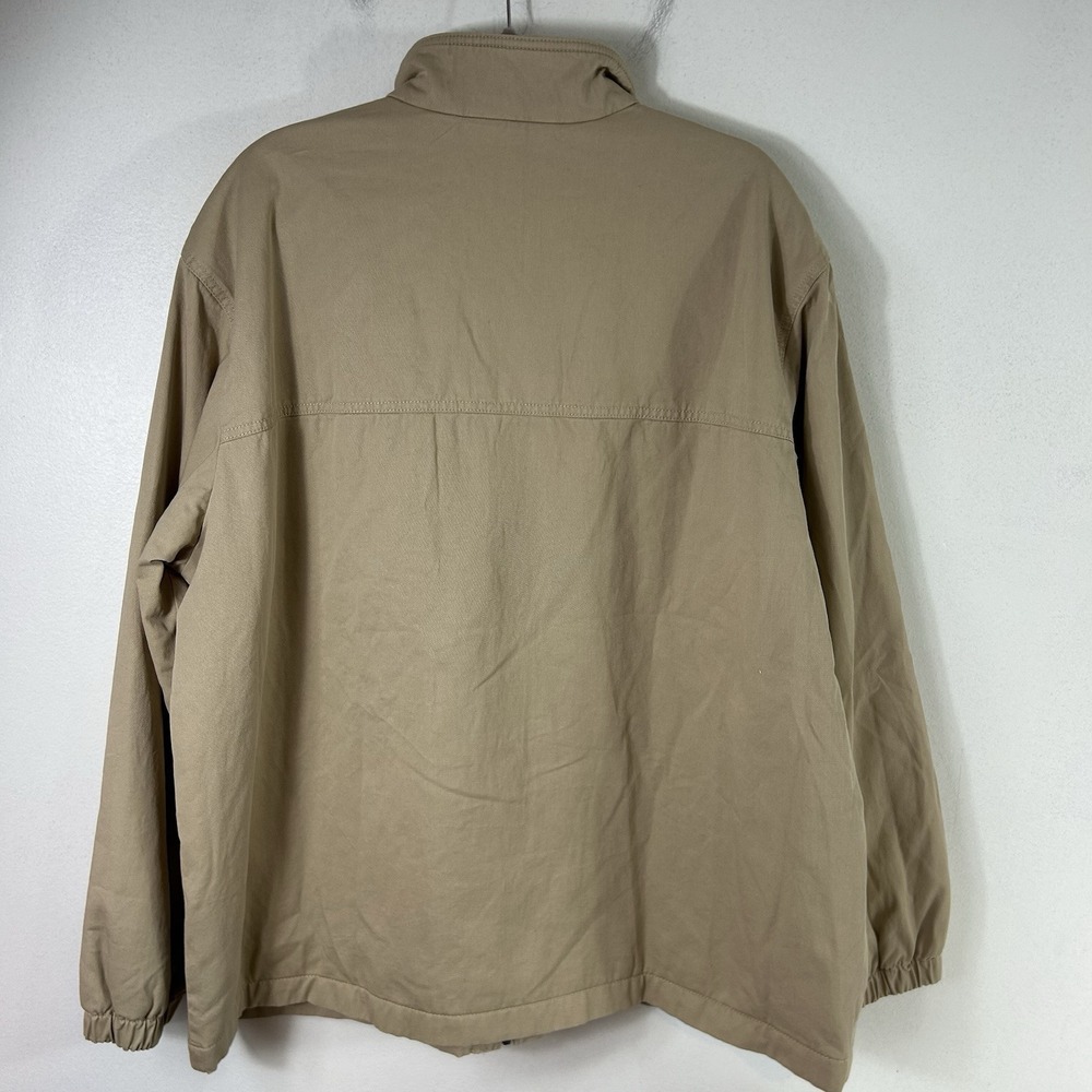 Levi's Men's‎ Miramar Military Jacket Tan Khaki Cotton Trucker Barn Coat S $108 - Picture 5 of 13